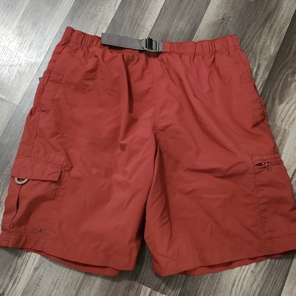 Columbian Cargo Swim Trunks Size Large Rust Color Outdoors Rugged